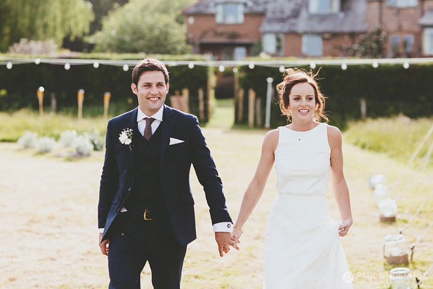 Reportage portrait bride and groom