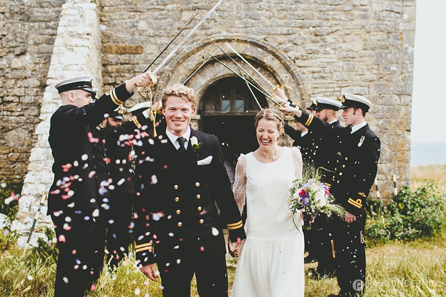 Dorset wedding at St Aldhelms Chapel