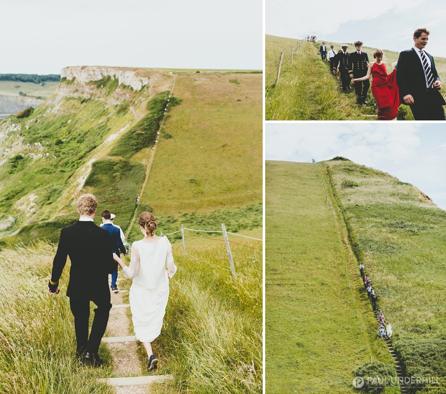 Guests leave St Aldhelms head