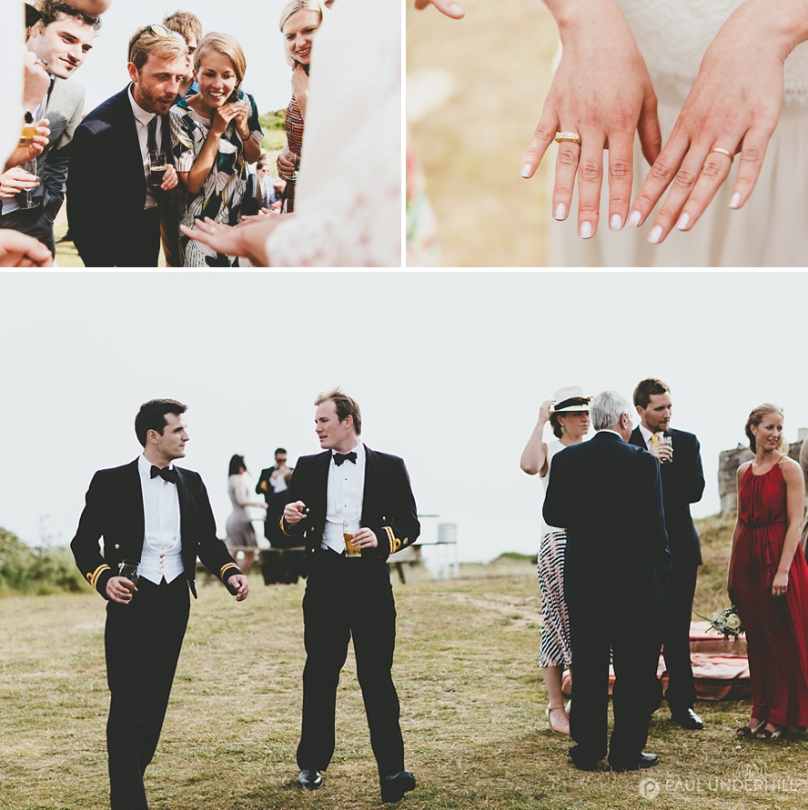 Outdoor wedding Durlston Country Park
