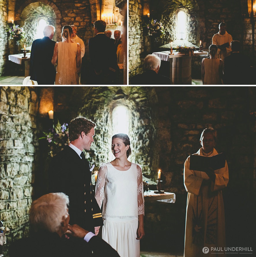 St Aldhelms Chapel marriage ceremony