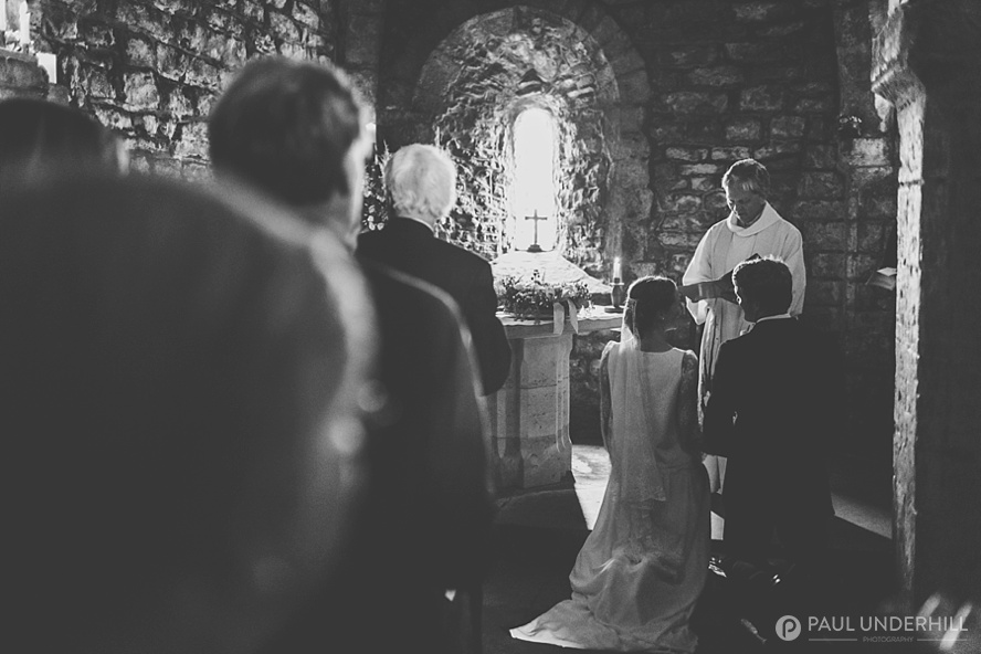 St Aldhelms Chapel wedding blessing
