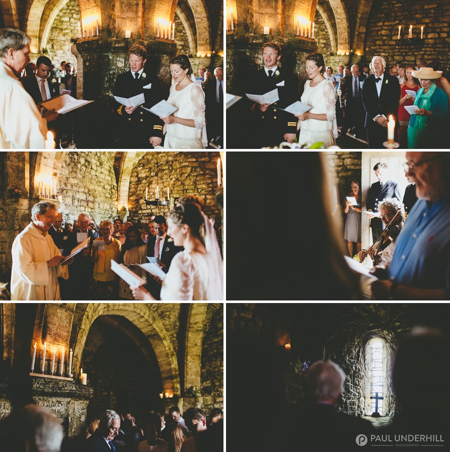 Wedding photography St Aldhelms Chapel