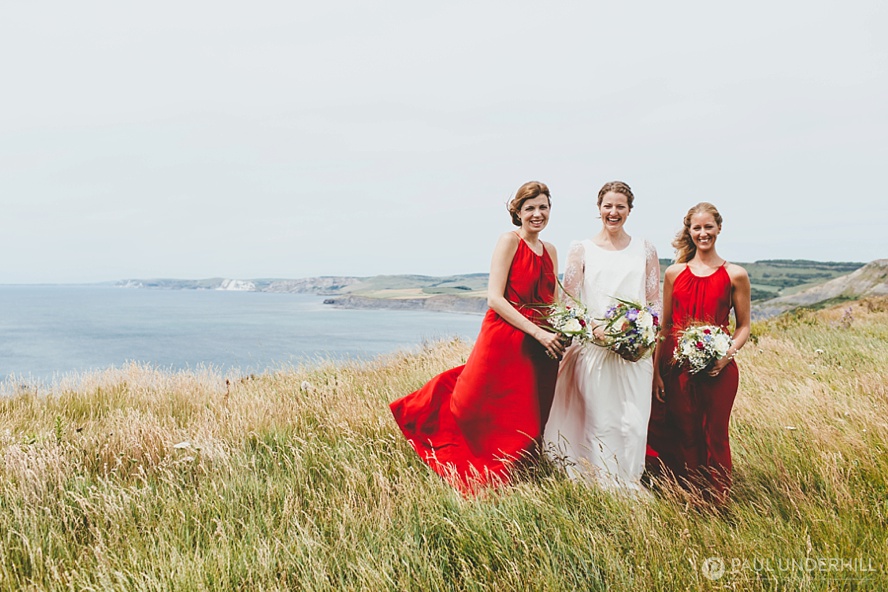Wedding portraits Jurassic Coast Dorset