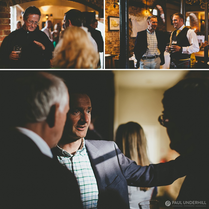 Natural light wedding photography