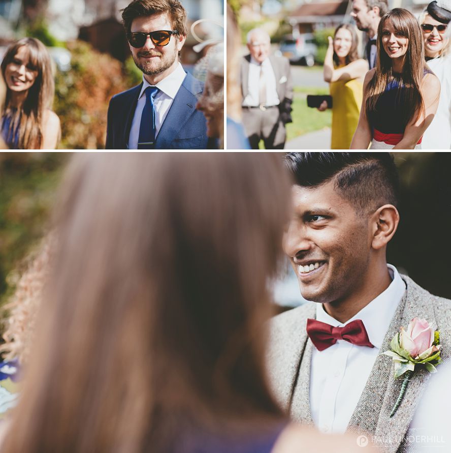 Creative reportage wedding photography