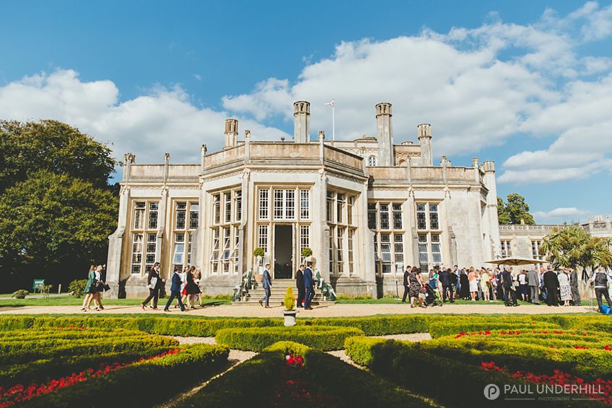 Highcliffe Castle wedding celebration