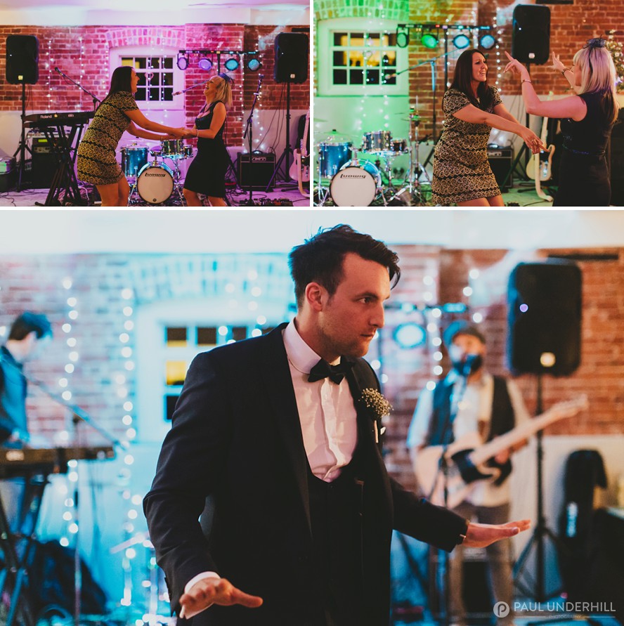 Fun wedding moments captured at Sopley Mill