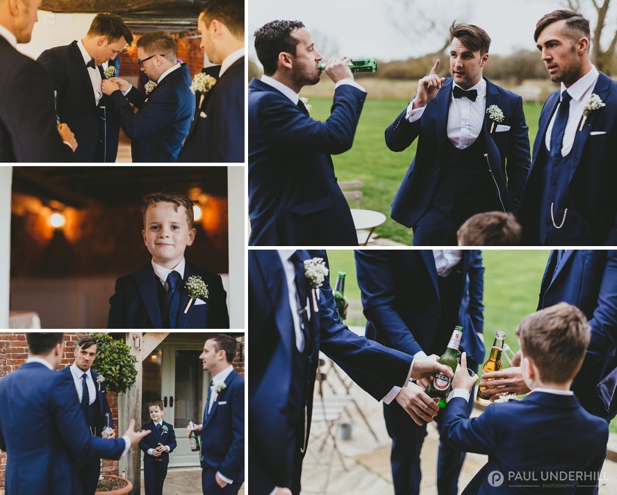 Groom and Groomsens at Sopley Mill