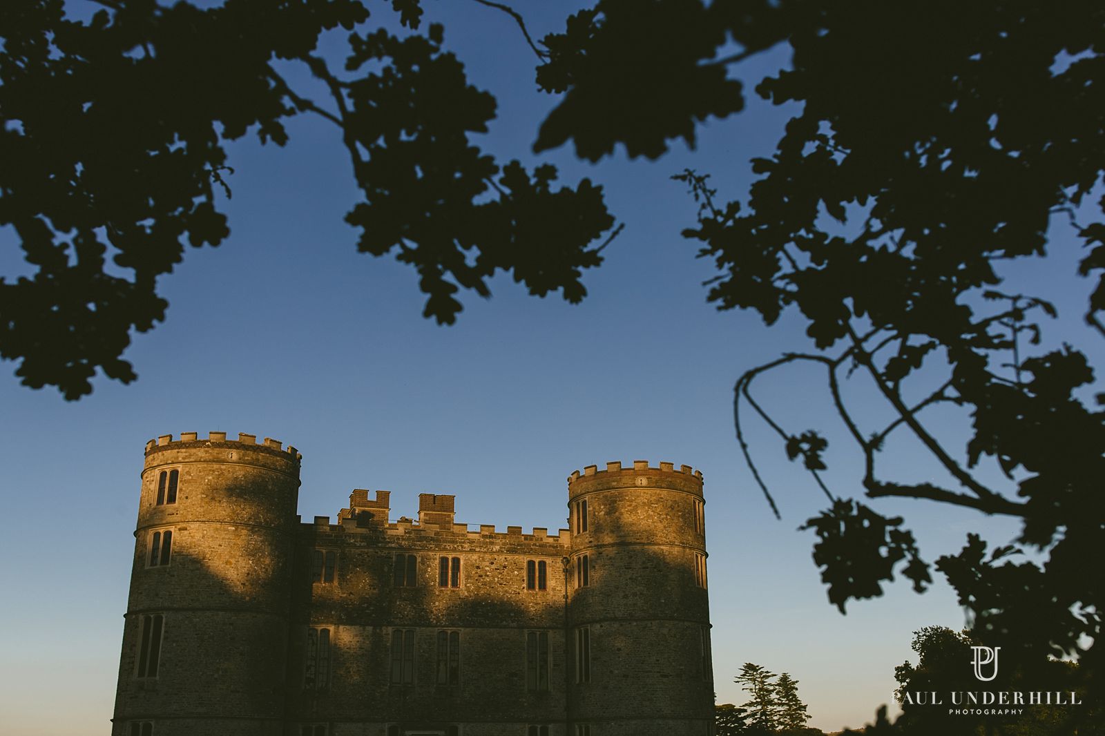 lulworth-castle-at-sunset