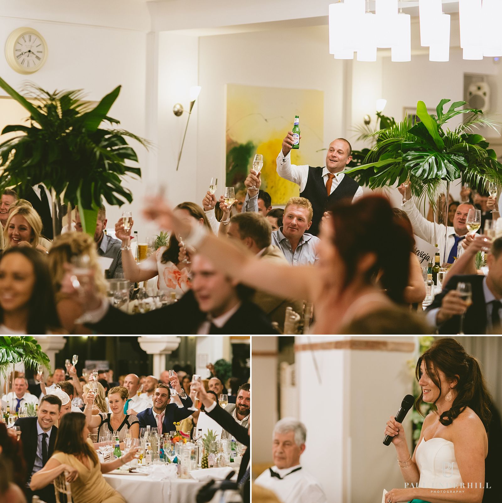 bridesmaid-makes-speech-at-wedding-in-poole