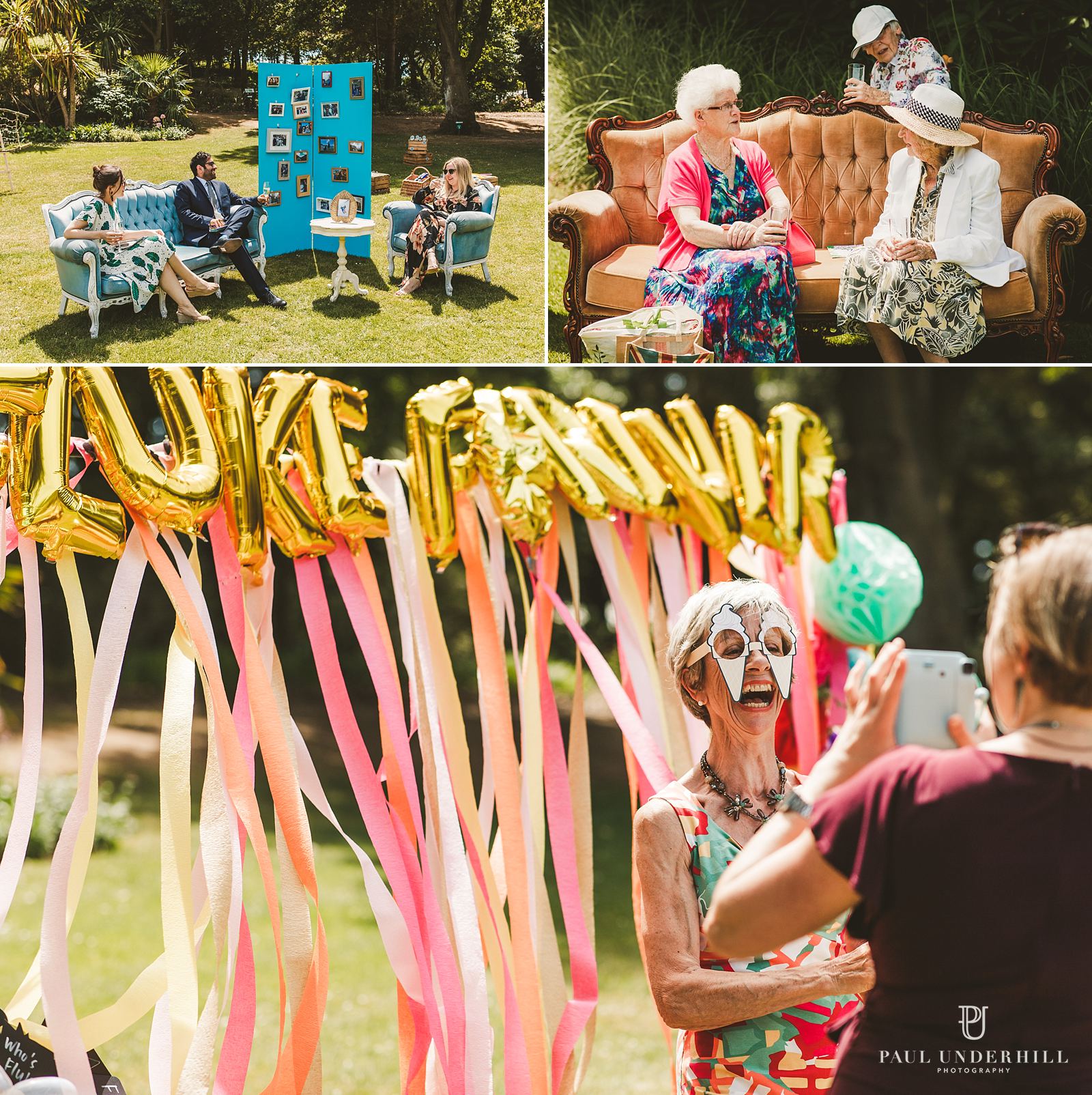 Abbotsbury Subtropical Gardens wedding photography in Dorset