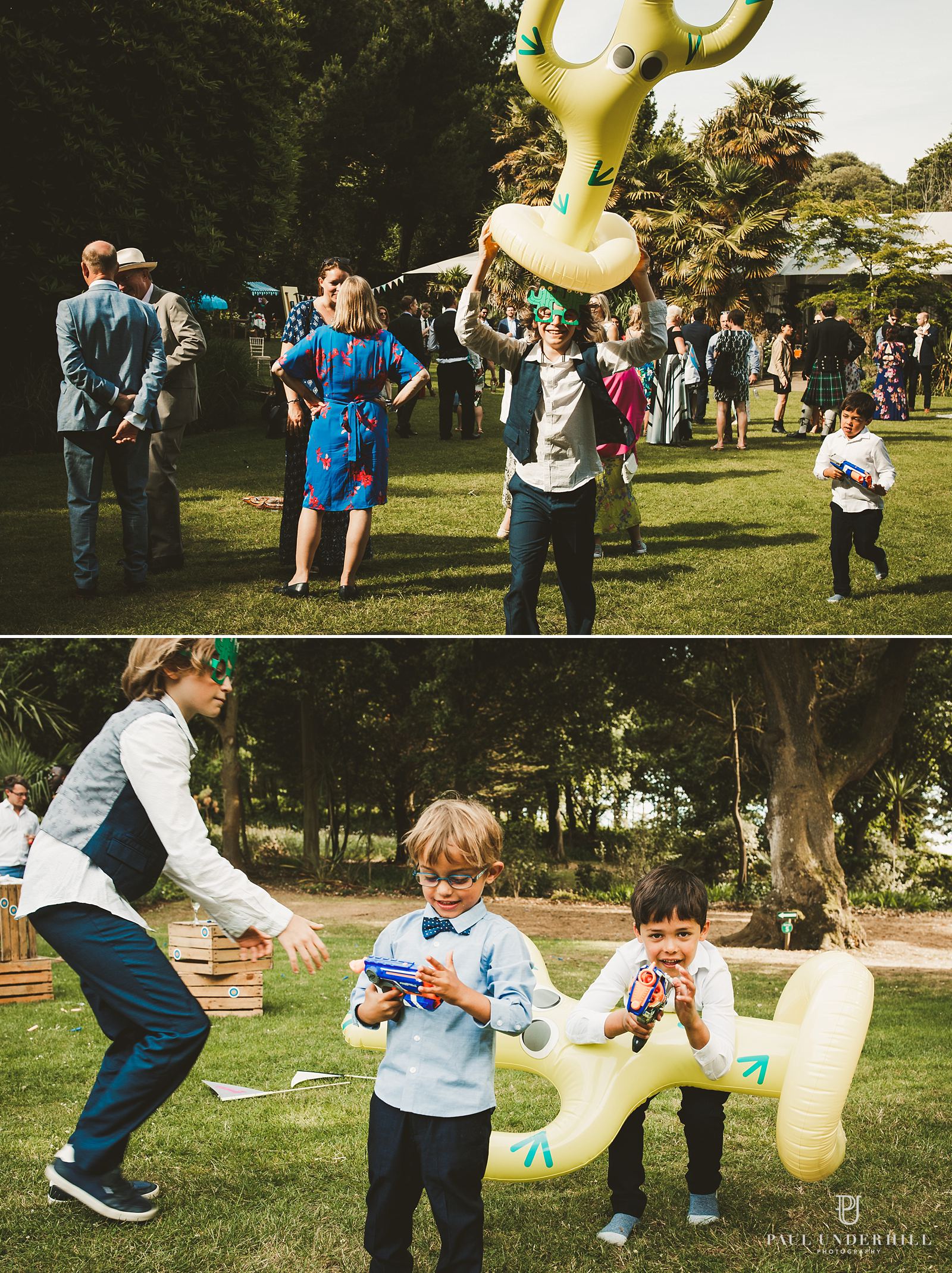 Abbotsbury Subtropical Gardens wedding photography in Dorset