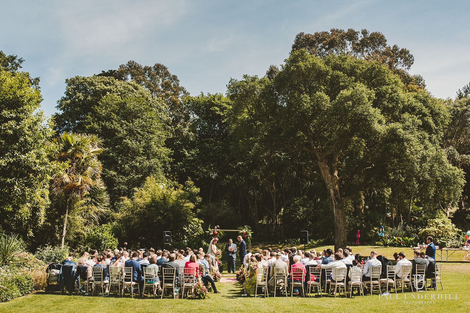 Abbotsbury Subtropical Gardens wedding photography in Dorset